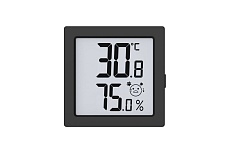 Цифровой термогигрометр с внешним датчиком BALDR B0387TH-BLACK
