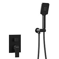 Душевой набор Grossman Classic 501.K35.04.210 черный матовый