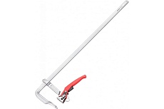 Цельнометаллическая струбцина REKON RF03-800-140 c храповиком 58126