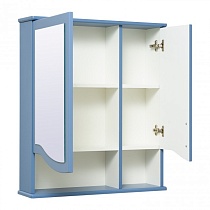 Зеркальный шкаф Руно Марсель 65 см, синий