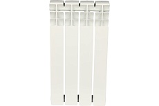 Биметаллический радиатор Rommer Optima BM 500 4 секции RAL9016 89570