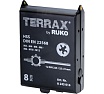 Набор плашек Terrax by RUKO 8шт M3-M12 HSS, A245014