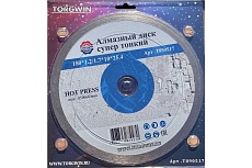 Алмазный диск супер тонкий HOT PRESS 180х10х25.4 мм TORGWIN T890517