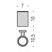 Держатель для стакана Colombo Plus W4902.CR хром