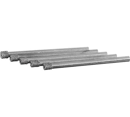 Коронка алмазная по стеклу и керамике 4 мм, 10 шт Diamond Industrial DIDCBC004