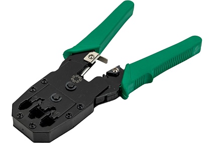 Обжимные клещи для зачистки витой пары и обжима коннекторов 5Bites RJ-45 RJ-11/12 LY-T2007C