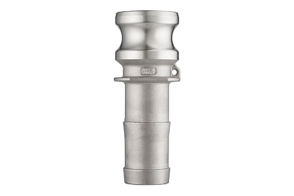Камлок неражавеющий тип E TITAN LOCK серия EcoLine ниппель с хвостовиком 1 1/2, TL150ESS-EL