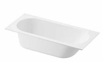 Ванна из искусственного камня Vincea Солид Серфейс (Solid Surface) VBT-8SB1-1800 белая матовая 180х80 см