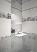 Декор Azori Sfumato Grey Vistas 1 20.1х50.5 см, MP000011193