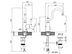 Смеситель для раковины Margaroli Classica RU1001AA01BR бронза