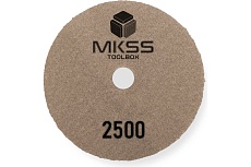 Алмазный гибкий шлифовальный круг MKSS Toolbox MK2606 АГШК Ø100 Р2500 для сухой полировки MKSS MK26062500