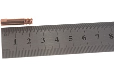 Наконечник токопроводящий прямой (Cu-E; М6х25; d=1 мм) для горелок MIG/MAG Энаргит M6X25X1.0