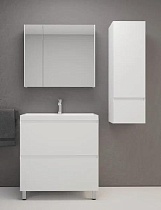 Мебель для ванной Style Line Манхэттен 80 см напольная, белый матовый