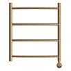 Полотенцесушитель электрический Point PN04156BRE П4 50x60 бронза