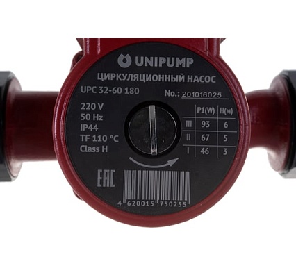 Циркуляционный насос UNIPUMP UPС 32-60 180 15467