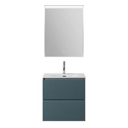 Мебель для ванной BelBagno Uno-Mini 50 см Голубой матовый