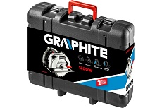 Дисковая пила Graphite 185 мм, 1200Вт, доп диск, кейс 58G488