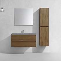 Мебель для ванной Vincea Luka 100 см 2 ящика T.Oak