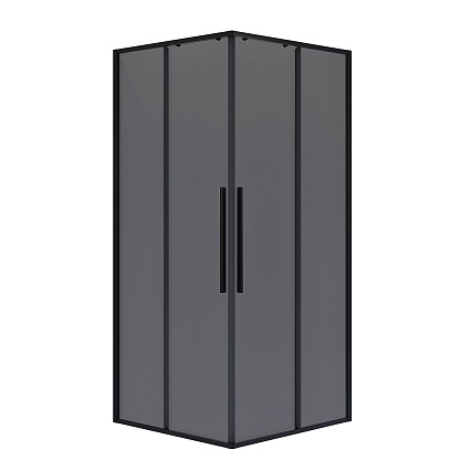 Душевой уголок Niagara Nova NG-2823-34BLACK 90x90 тонированный, черный