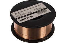 Проволока сварочная омедненная ER-70S-6 (1 кг; 0.8 мм) Кратон 1 19 02 005