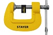 Чугунная струбцина Stayer SG-25 тип G, 25 мм 3215-025