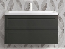 Мебель для ванной Art&Max Platino 100 см серый матовый