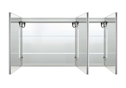 Зеркальный шкаф Aquatek 120x70 см с подсветкой, антипар, хром AQ7129-MLC