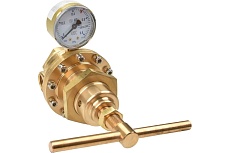 Редуктор сетевой СКО-200 кислород/инертные газы, 2/0.5 МПа, вх./вых.NPT1/2F, 200 Нм³/ч Krass 2722001