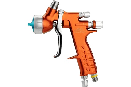 Краскораспылитель для базы с воздушной головой Aqua и дюзой 1.3XL Sagola 10142208
