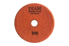 Круг алмазный гибкий шлифовальный АГШК Master Line Universal №200 (125х2.5 мм) Diam 645