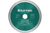 Диск алмазный отрезной сплошной по керамограниту Kraftool Keramo 150х22 мм 36684-150