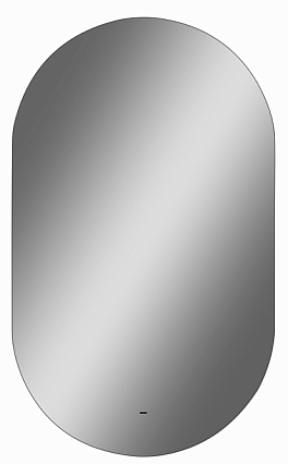 Зеркало Континент Fleur LED 70x120 см с холодной подсветкой ЗЛП628