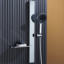 Душевой набор Black&White Gravity GH-9025C с термостатом, хром