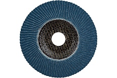 Круг лепестковый торцевой, угловой, цирконат 100% 125х22.2 мм, P-120 ABRAFORM AF-FLAP-CN-125-P120-ZR100