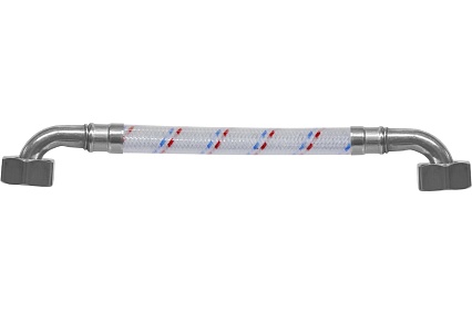 Гибкая подводка для воды ЦС ГИГАНТ 17 нейлон 3/4”Г-угол х 3/4Г-угол L-150 см, штука ГП002429