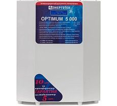 Стабилизатор напряжения (5000 ±10 В 125-260 В) Энерготех OPTIMUM 514422