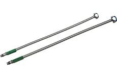 Подводка для смесителя из нержавеющей гофрированной трубы Lavita HF-C400L 1/2хМ10, гайка-штуцер