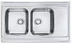 Кухонная мойка Alveus Classic Pro 80 1130472 100 см нержавеющая сталь