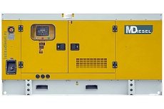 Резервный дизельный генератор MDiesel МД АД-100С-Т400-1РКМ29 в шумозащитном кожухе 040480