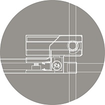 Душевая дверь Cezares SLIDER-B-1-80/90-BR-NERO 80/90x195 бронзовая, черный