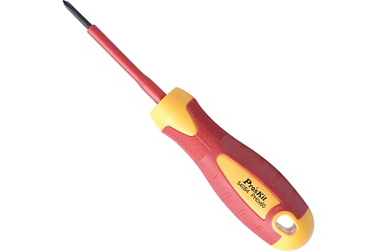 Отвертка ProsKit SD-810-P0 (аналог SD-800-P0) диэлектрическая 1000В (+ #0x60) С00040252