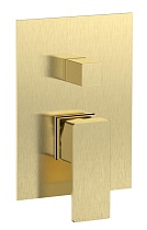 Смеситель для душа AQUAme Savona AQM8808BG золото шлифованное