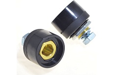 Розетка панельная 35-50 мм, 2 шт, класс С Энаргит П35-50-2-С