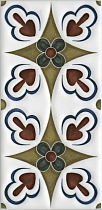 Декор Kerama Marazzi Клемансо орнамент 7.4х15 см, STG\B620\16000