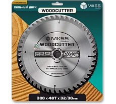 Диск пильный по дереву MKSS Toolbox Woodcutter WC3000 300x48Тх32/30 мм WC30004832