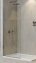 Душевая перегородка Cezares LIBERTA-L-1-TB-95-C-Cr 95x195 прозрачная, профиль хром