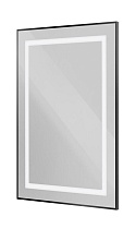 Зеркало BelBagno SPC-KRAFT-500-800-SENS-NERO 50x80 см сенсорный выключатель, черный