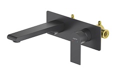 Смеситель для раковины Aquatek Лира AQ1413MB черный матовый