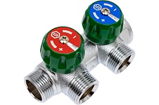 Регулирующий коллектор STOUT 3/4, 2 отвода 3/4ЕК SMB-6850-343402 RG008UJF3O1AHM