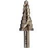 Сверло ступенчатое спиральное в блистере (6-18 мм; HSS M2) Forsage F-44745S 49040